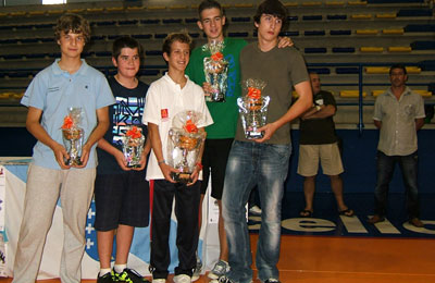 Clasificación Final Sub 16 Cadetes. Vilanova 2011