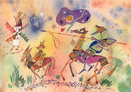 Don Quijote y Sancho Panza