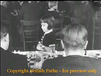 Jutta Hempel – una niña prodigio del ajedrez