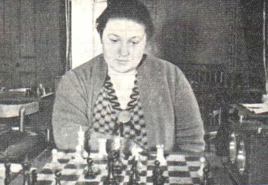 Vera Menchik en 1938