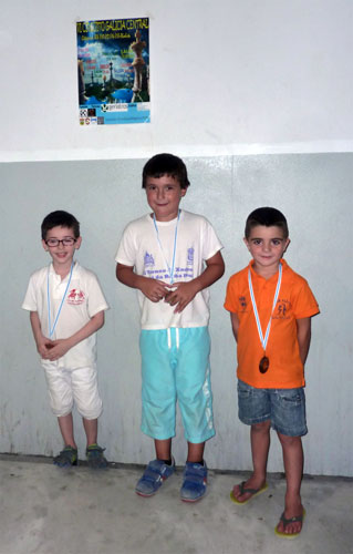 Galicia Central. Torneo de Silleda 2013. Podio Sub 8