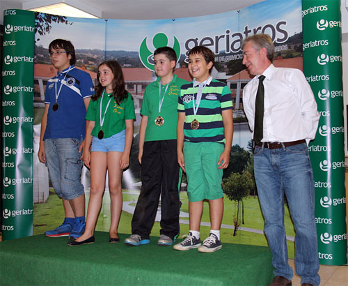 XXV Torneo Activo de Lalín. Podio Sub 14