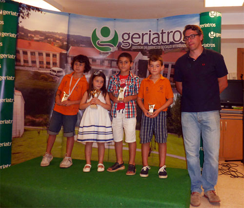 VII Circuíto Galicia Central. Podio Sub 8