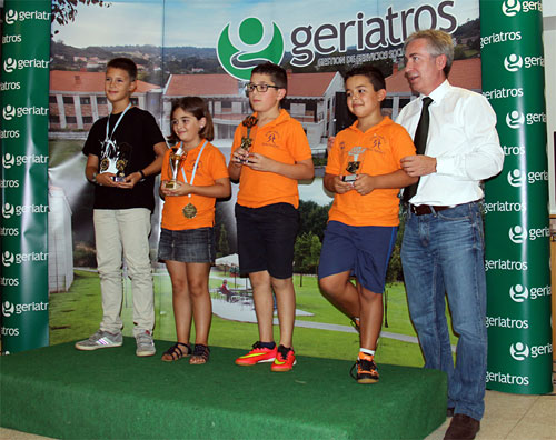 VII Circuíto Galicia Central. Podio Sub 10