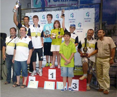 Xadrez Mar&iacute;n. Campe&oacute;n. Equipos Galicia Central