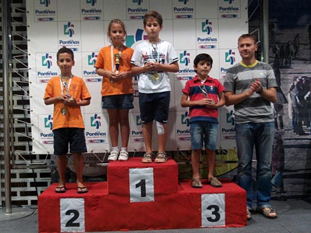 Galicia Central. Podio Sub 8