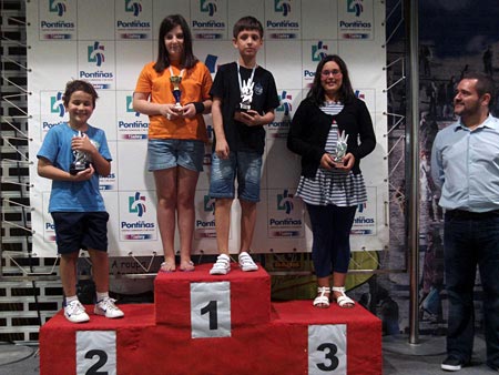Galicia Central. Podio Sub 10