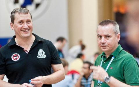 Oleg Korneev y Jordi Magem