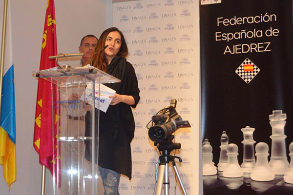 Ana Matnadze discurso de Campeona de España
