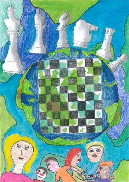 "The world of chess" de Patrícia Nagy