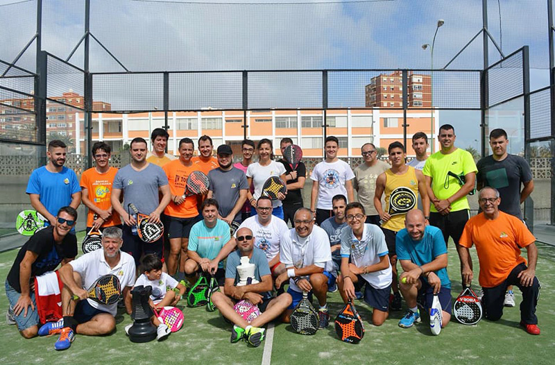 Foto de grupo. V Torneo de ChessPadel 2017