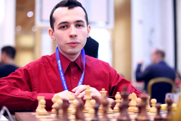 Alexandr Lenderman (EE.UU.). © Anastasia Karlovich. tbilisi2017.fide.com