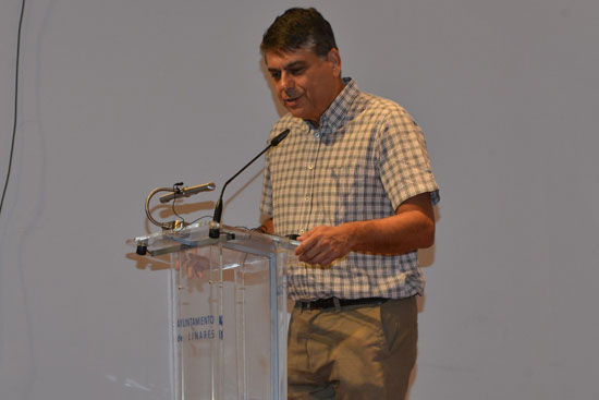 Presidente Ochoa de Echagüen durante la clausura