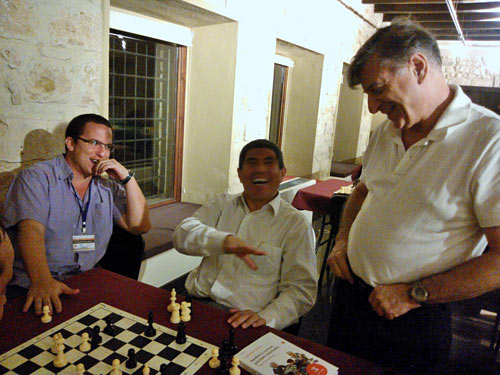 Renier Vazquez, Julio Granda y Ljubojevic