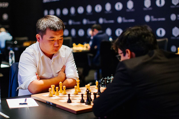 Li Chao con Pentala Harikrishna