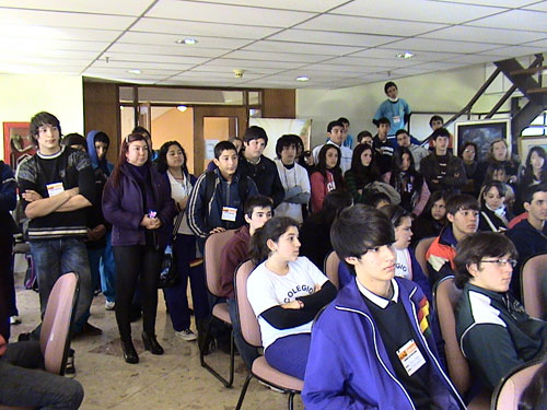 Algunos de los participantes