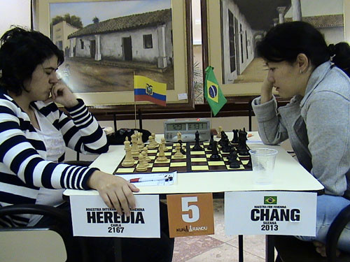 WIM Carla Heredia vs WFM Suzana Chang