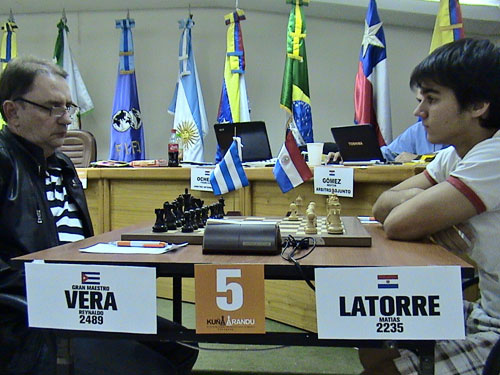 Matías Latorre vs GM Reinaldo Vera