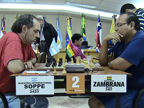 GM Oswaldo Zambrana vs MI Guillermo Soppe