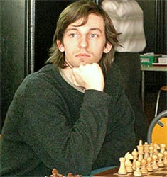 Alexander Grischuk, primer tablero de Ural de Sverdlovsk
