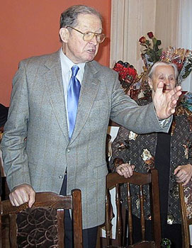 Averbakh en 2002 al cumplir 80 a&ntilde;os 