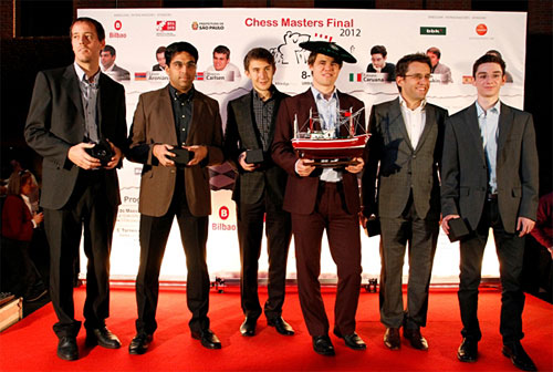 Ceremonia Final. Grand Slam 2012