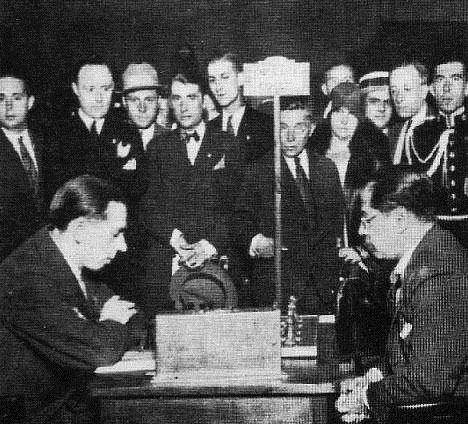 Colle vs Capablanca Barcelona 1929