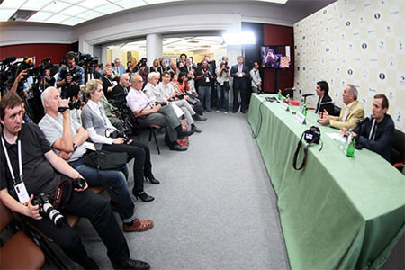 Conferencia de prensa de Kasparov Partida 5 