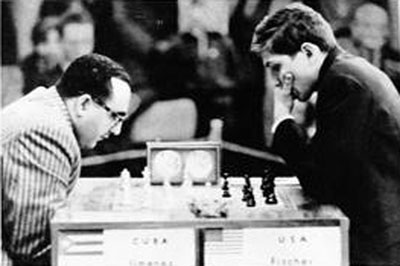 Eleazar Jim&eacute;nez vs Fischer Palma de Mallorca 1970