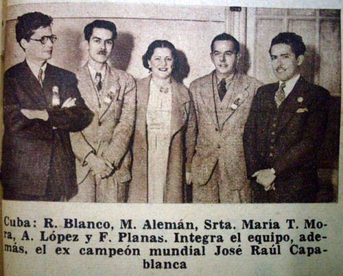 Equipo cubano Buenos Aires 1939