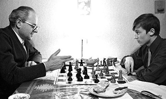 Furman y Karpov en 1970