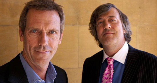 Hugh Laurie y Stephen Fry