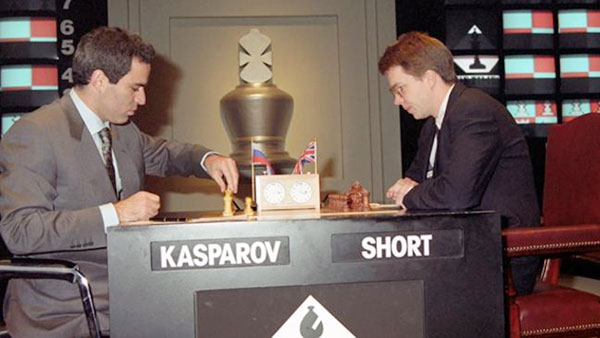 Kasparov vs Short, Londres 1993 3