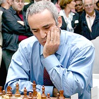 Kasparov. Foto Cortesa ChessBase.