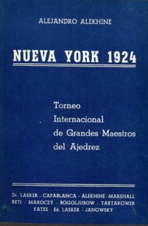 Libro de Nueva York 1924 de Alekhine