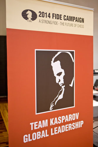 Logo de la campaña de Kasparov