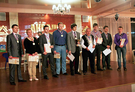 Los campeones Tomsk-400 Sochi 2012 