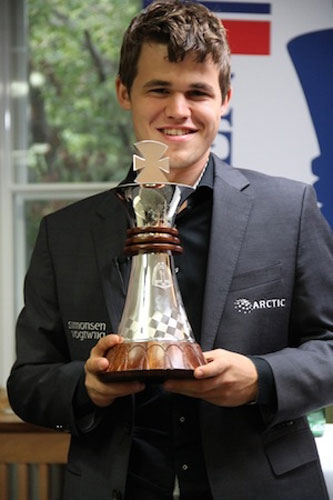 Magnus Carlsen, otra vez un feliz vencedor en Sant Louis 2013 