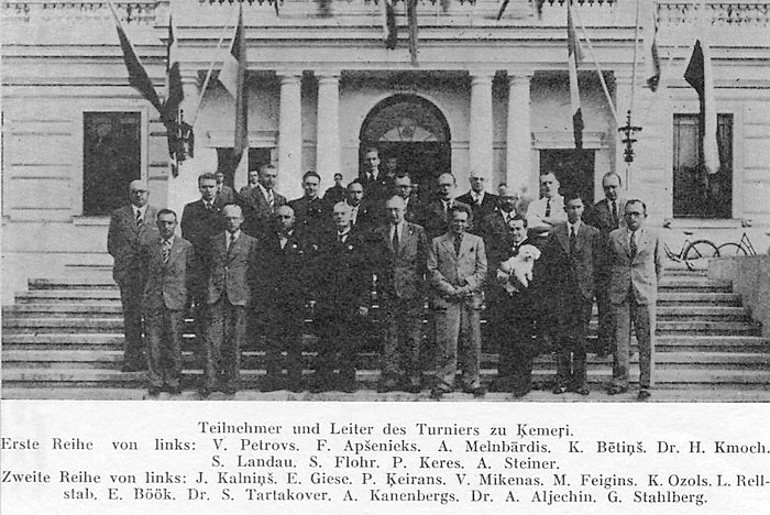 Participantes de Kemeri 1937