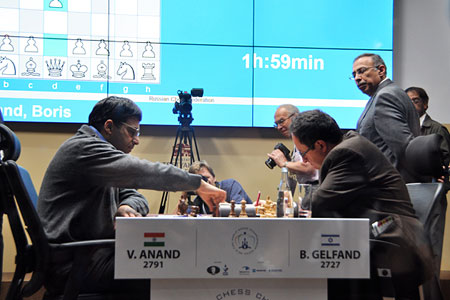 Partida 7 Victoria de Gelfand 4 a 3 