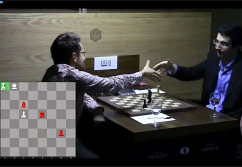 R 12 Aronian abandona ante Kramnik 