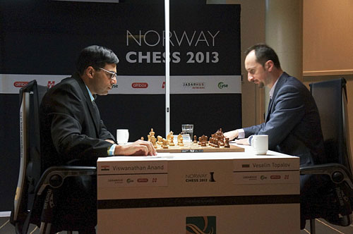 R 3 Anand Topalov en su duelo de la Najdorf tras 6 Ae3. Norway 2013