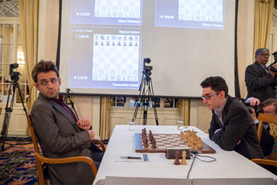 R 5 Caruana Aronian 
