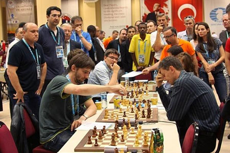 Ronda 5 Hungria vs Rusia Grischuk derrota a Almasi 