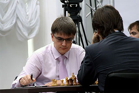 Ronda 8 Tomashevsky derrota a Morozevich Foto &copy; Eteri Kublashvili