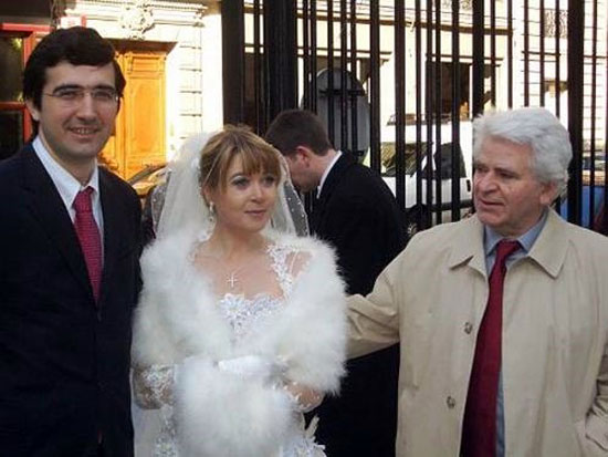 Spassky en la boda de los Kramnik 