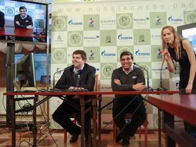 Svidler y Anand