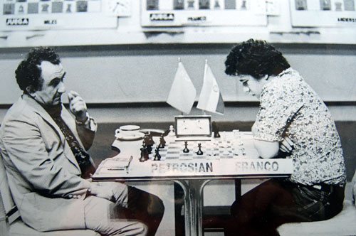 Tigran Petrosian y Zenón Franco, II Torneo Clarín, Buenos aires 1979
