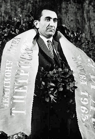 Tigran Petrosian. &iexcl;9&ordm; Campe&oacute;n del Mundo! 20 de mayo de 1963 