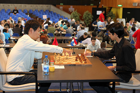 Wang Hao vs Giri, última ronda 